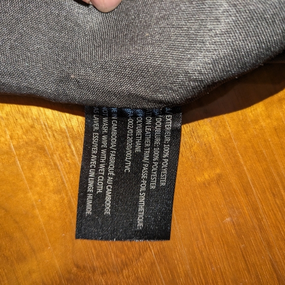 Mini Botkier Black Vinyl and Cloth Backpack in Great Condition - Picture 2 of 7